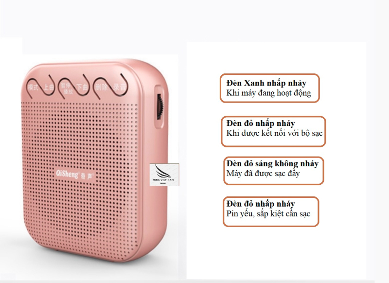 cách dùng máy trợ giảng q603 uhf