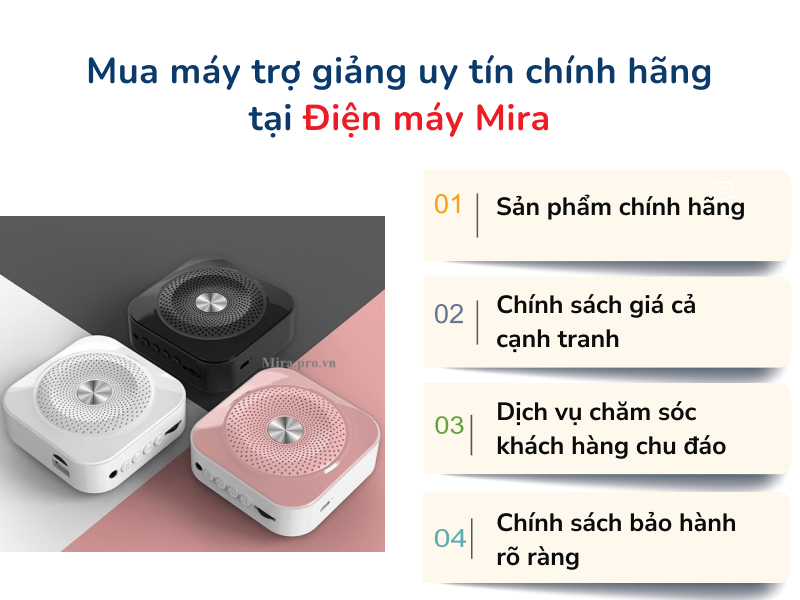 lưu ý khi mua mic trợ giảng chính hãng