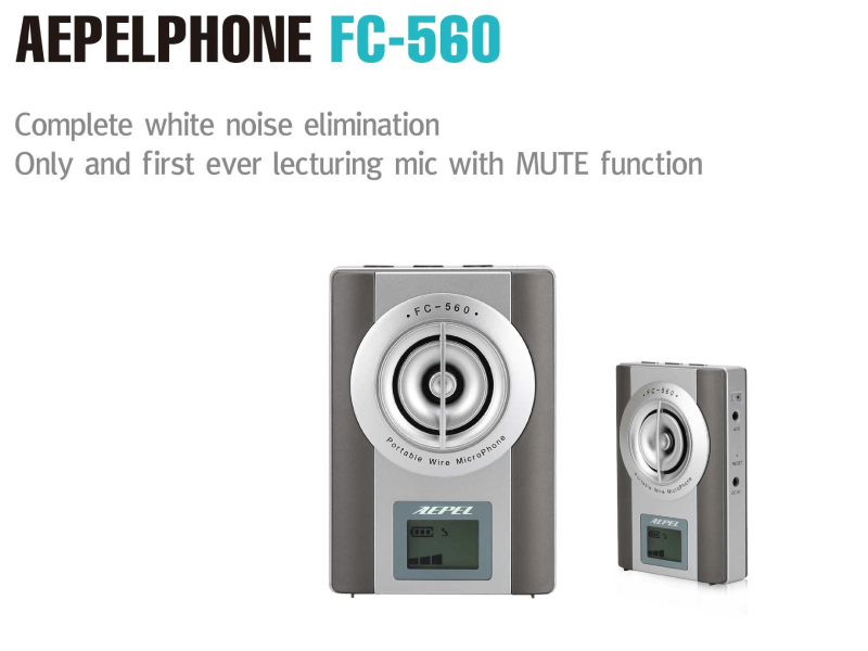 máy trợ giảng aepel korea fc-560