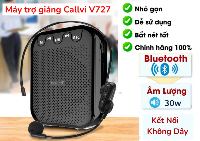 Máy trợ giảng không dây Callvi V727 giá rẻ tại Yên Bái