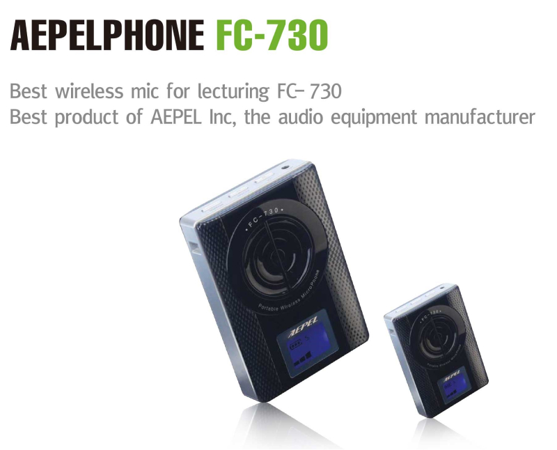 máy trợ giảng hàn quốc aepel fc-730