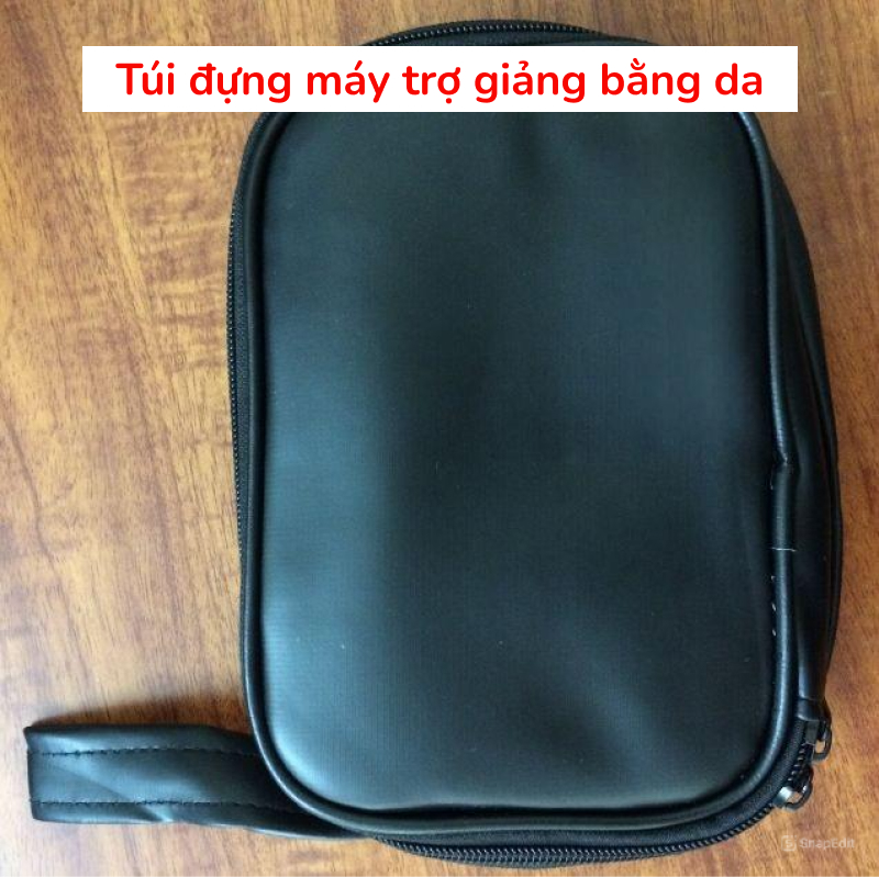 Túi đựng máy trợ giảng bằng da